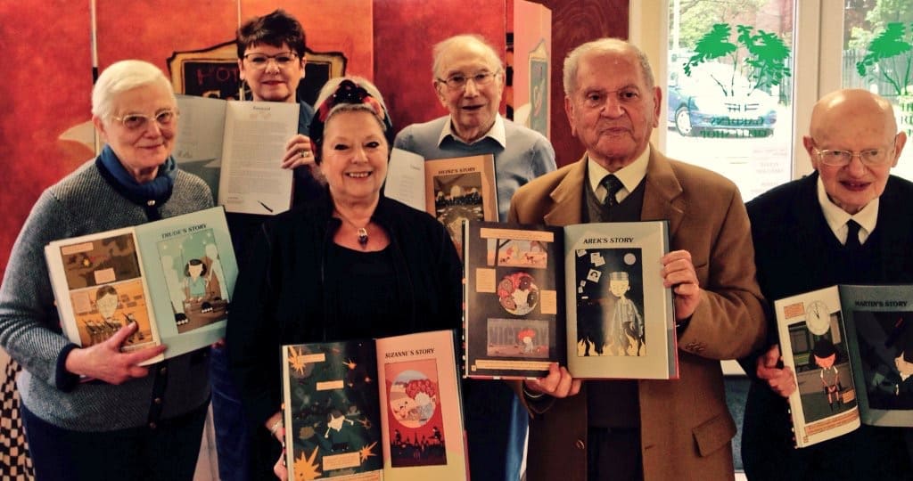 members of the Holocaust Survivors Friendship Association